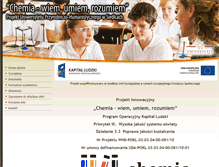 Tablet Screenshot of innowacyjnachemia.uph.edu.pl